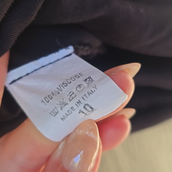 Nasty Gal Collection Wide Leg Short Sleeve V-neck Jumpsuit Button Front 10 - Picture 8 of 8